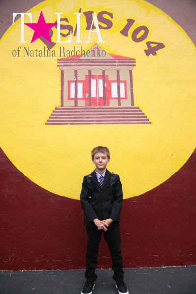 Первый день в учебном году. Школа PS/IS 104 Форт Хамилтон, Бей Ридж, Бруклин, Нью-Йорк